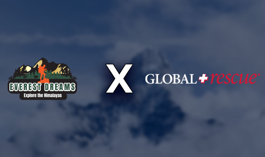 Everest Dreams Partners with Global Rescue for medical and security risk management for Travellers